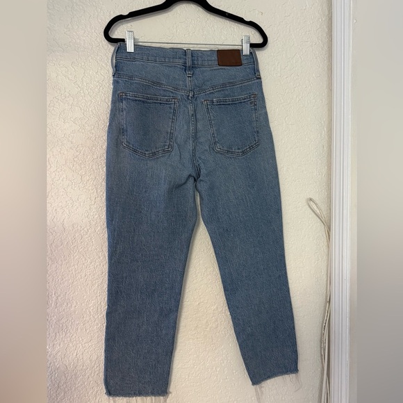 Madewell Blue Ankle Jeans - Picture 2 of 6